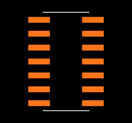 MAX4374FESD+T Footprint