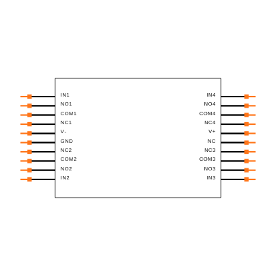 MAX4533EWP Symbol
