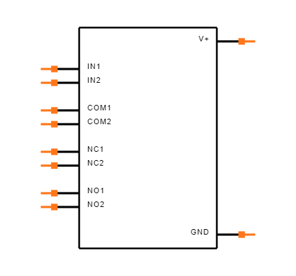 MAX4719EUB+ Symbol