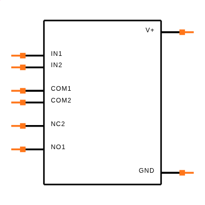 MAX4733EUA+T Symbol