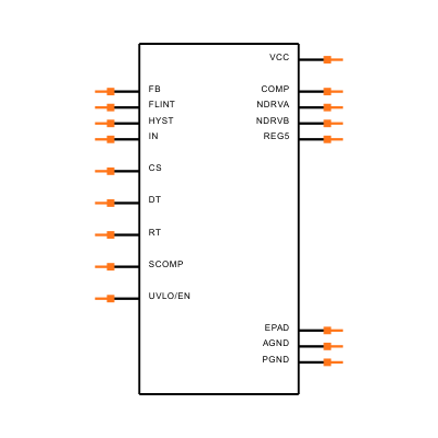 MAX5069CAUE-T Symbol