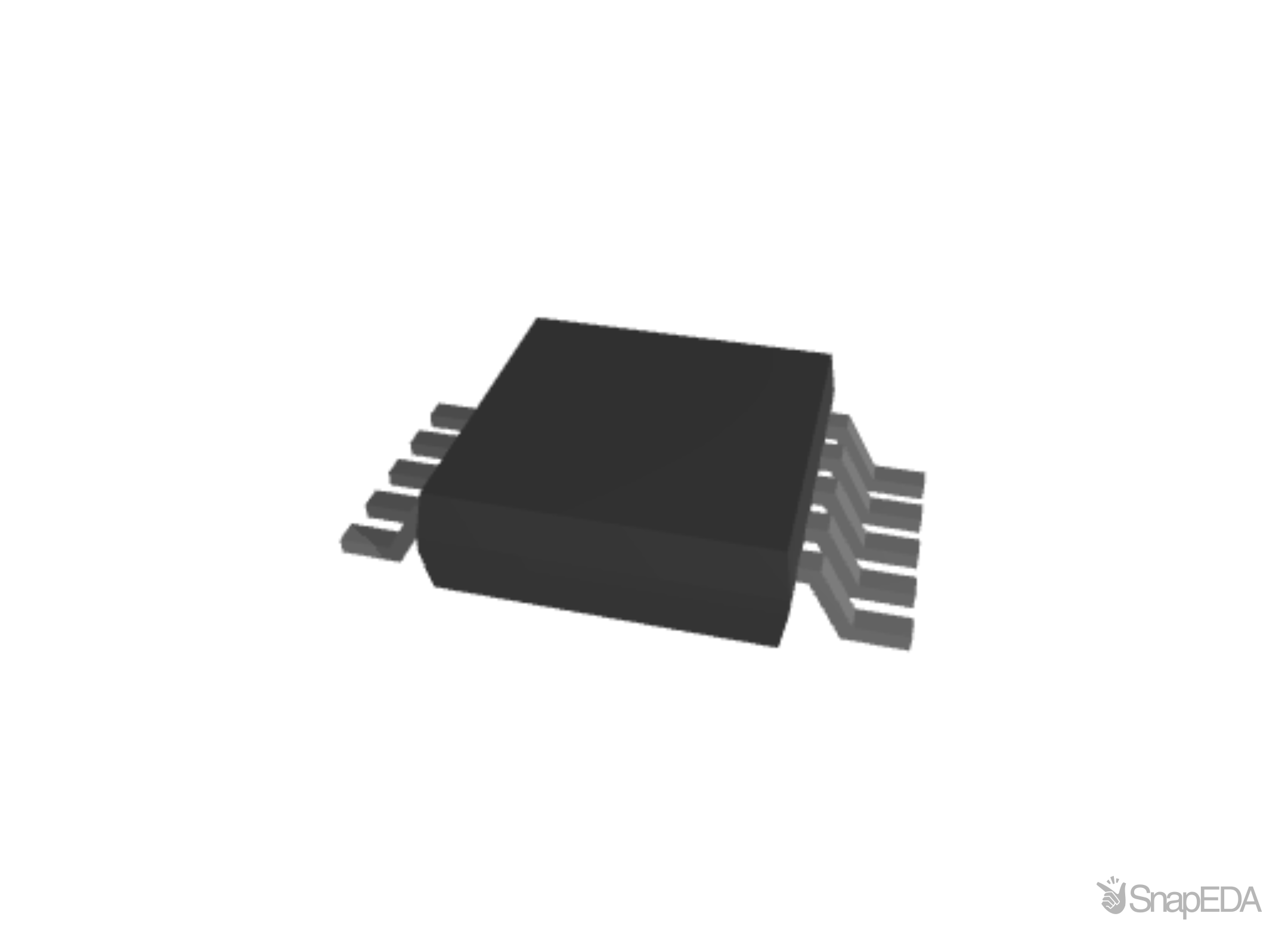 MAX5442BEUB+ 3D Model