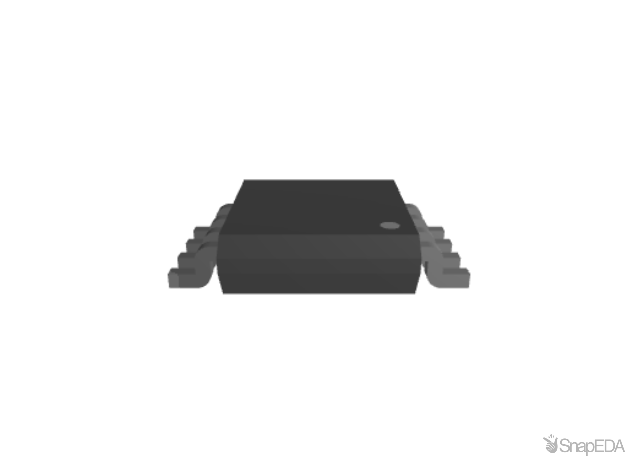 MAX5443BCUA+ 3D Model