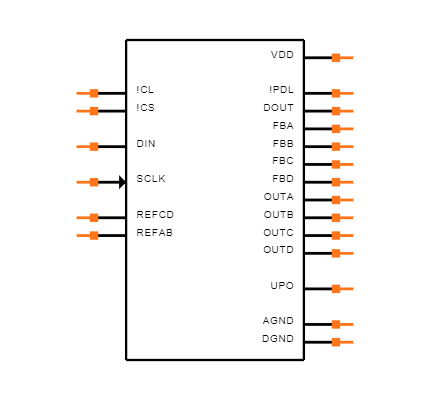 MAX5500AGAP+ Symbol