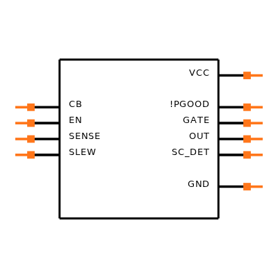 MAX5925AEUB+ Symbol