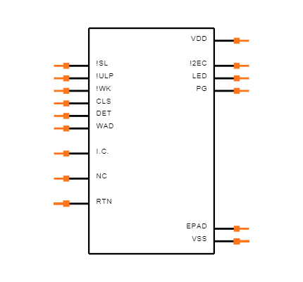 MAX5982BETE+ Symbol
