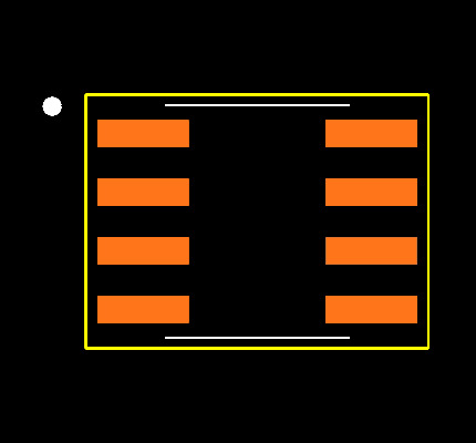 MAX6250AESA+ Footprint