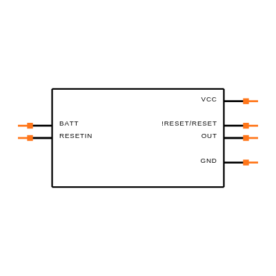 MAX6364LUT46+T Symbol