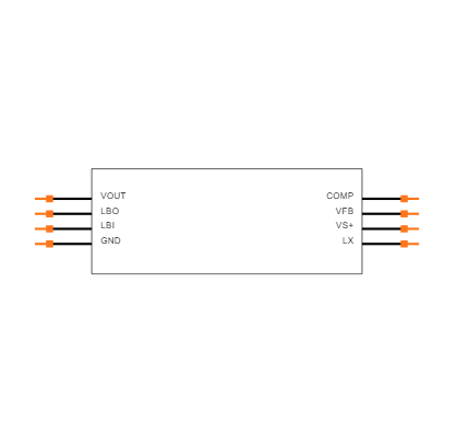 MAX638AESA Symbol