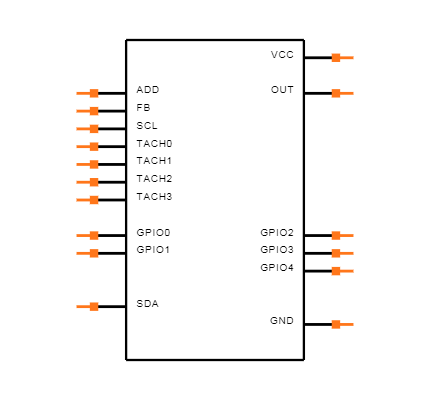 MAX6651EEE+T Symbol