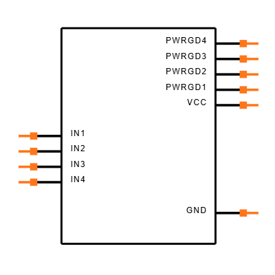 MAX6709HUB+ Symbol