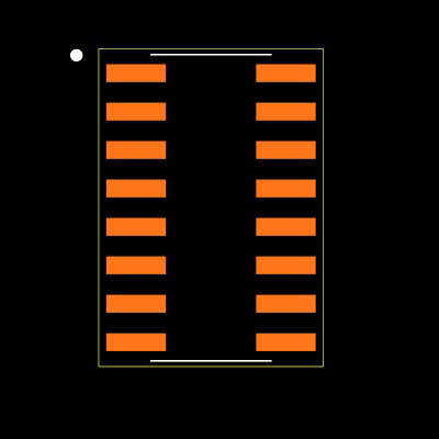 MAX691AESE+T Footprint