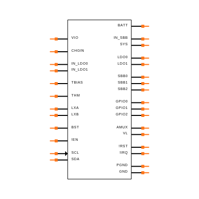 MAX77654MENVT Symbol
