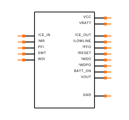 MAX791ESE+ Symbol