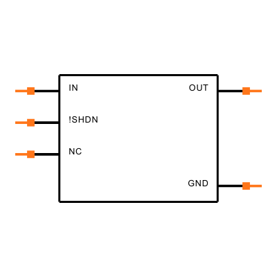 MAX8511EXK29+T Symbol