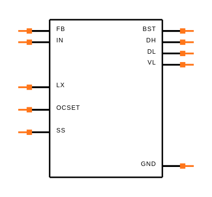 MAX8577EUB+T Symbol