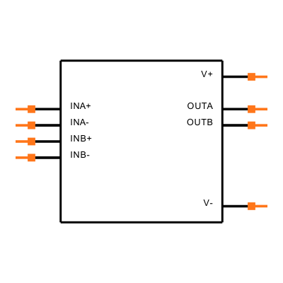 MAX922CSA+T Symbol