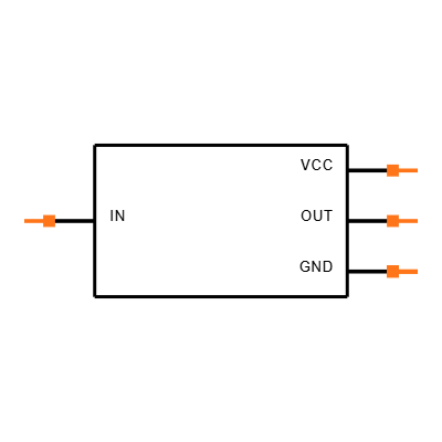 MAX9644EUK+T Symbol
