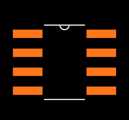 OP193FSZ-REEL Footprint