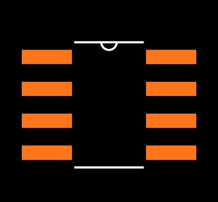 OP193FSZ-REEL7 Footprint