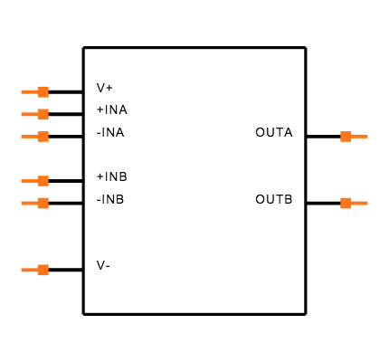 OP296HRUZ-REEL Symbol