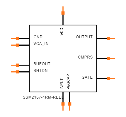 SSM2167-1RM-REEL Symbol