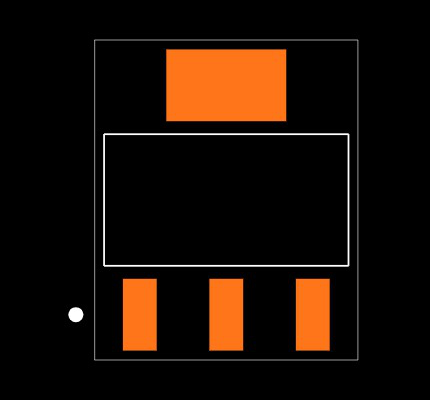 LT1129CST-3.3 Footprint