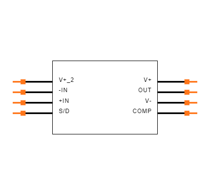 LT1206CS8#TR Symbol