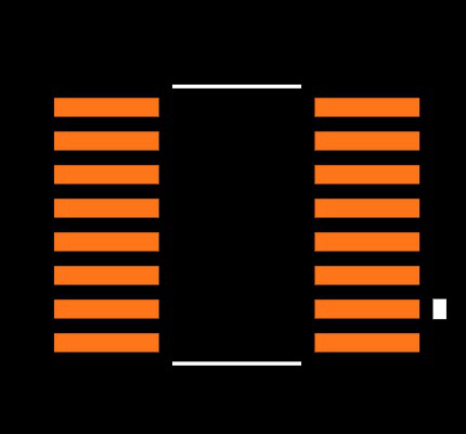 LTC1380IGN Footprint