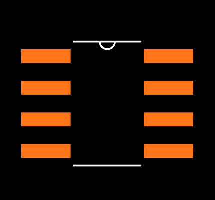 AD620AR-REEL Footprint