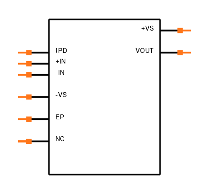 ADA4898-1YRDZ Symbol