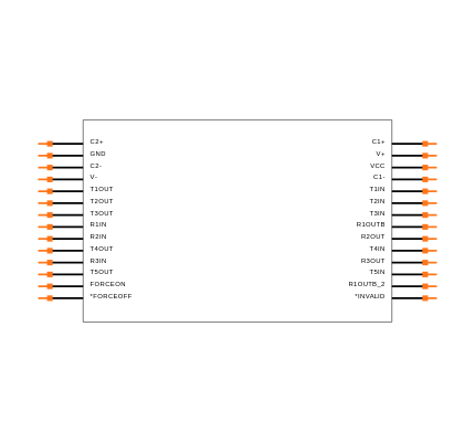 MAX3248ECAI Symbol