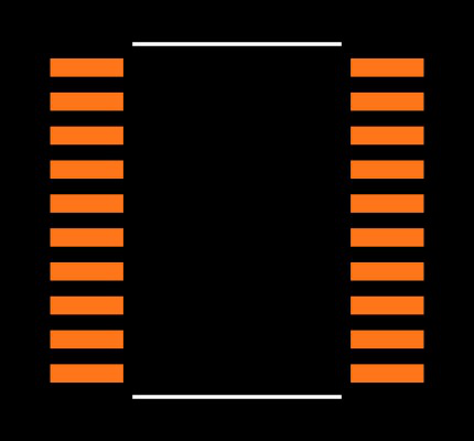 MAX333AEUP Footprint