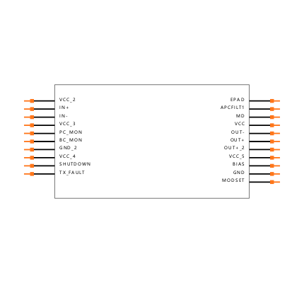 MAX3735AEGG Symbol