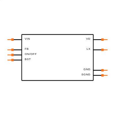 MAX5035BASA-T Symbol