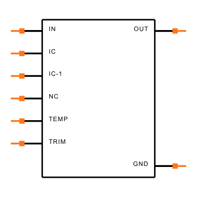 MAX6175BASA Symbol