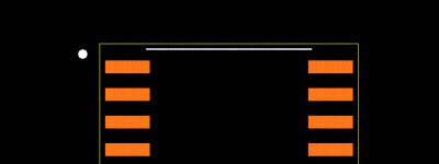 MAX7219CWG Footprint