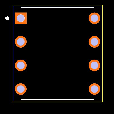 MAX913CPA Footprint