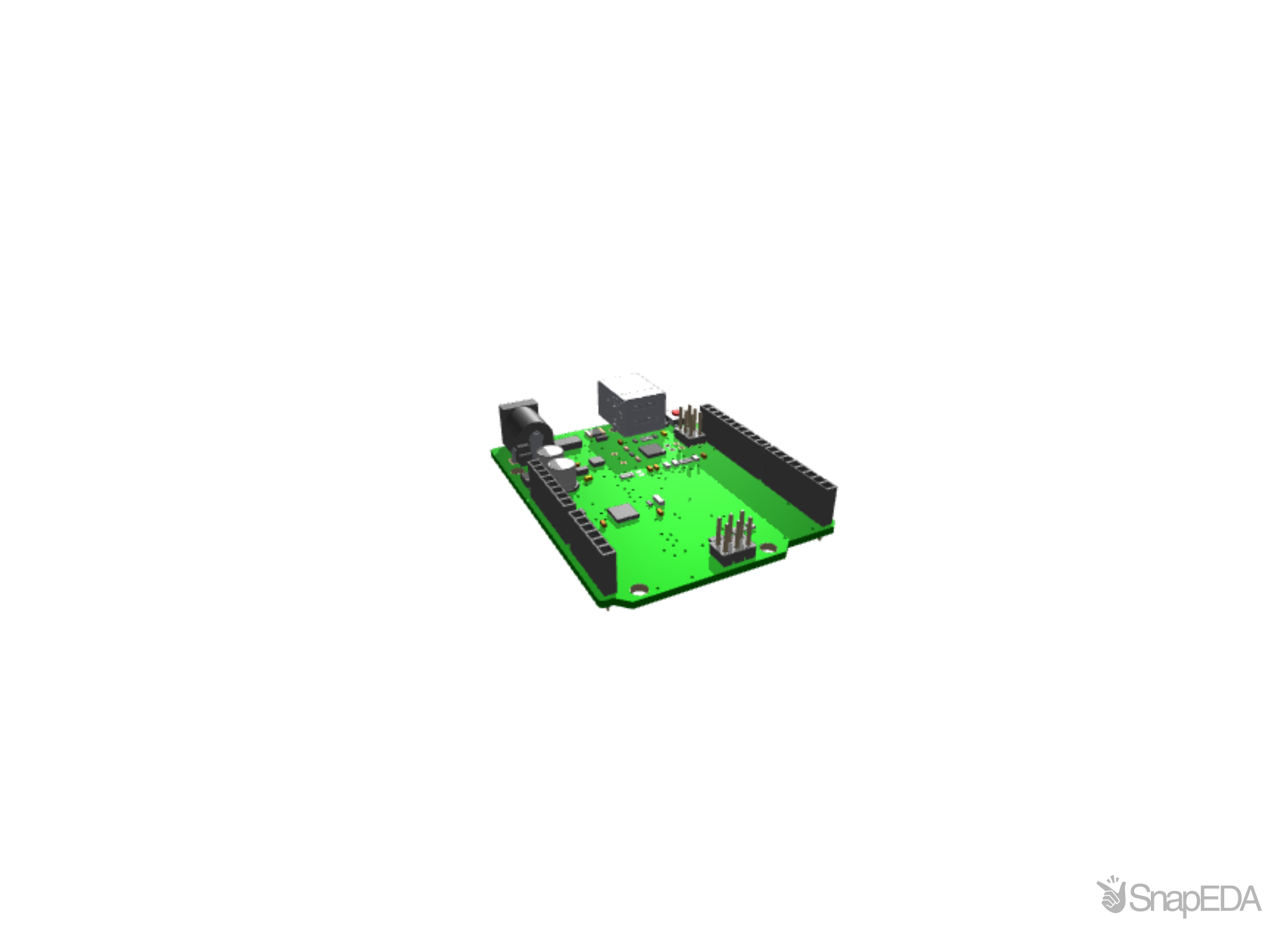 ARDUINO UNO SMD REV3 3D Model