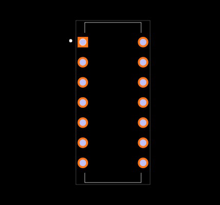 LCQT-SOIC14 Footprint