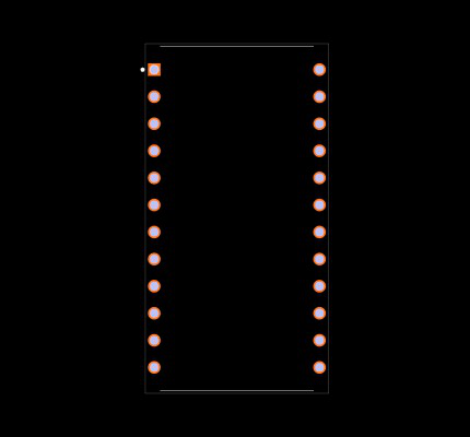 AT28C16-15PI Footprint