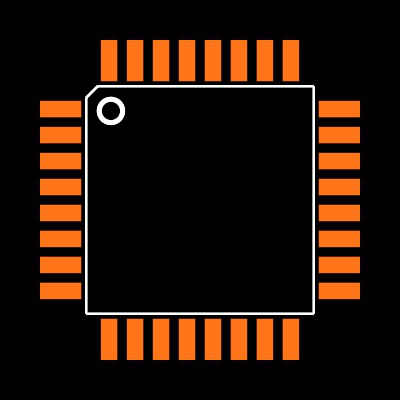 ATMEGA32U2 Footprint