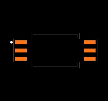 ACPL-W454-000E Footprint