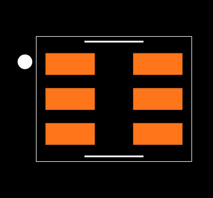 IQS228AS-00000000 TSR Footprint