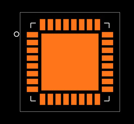 IQS360A-0-QFR Footprint