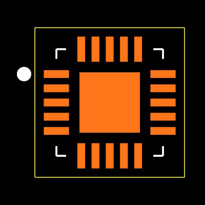 IQS396001QFR Footprint