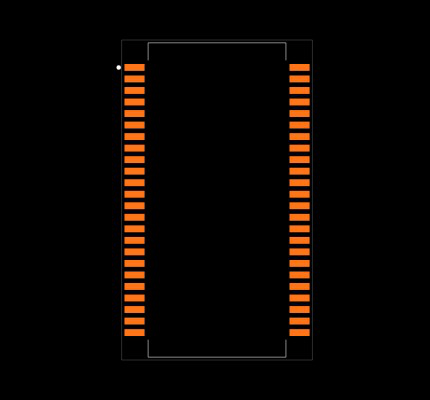 S558-5999-Q2-F Footprint