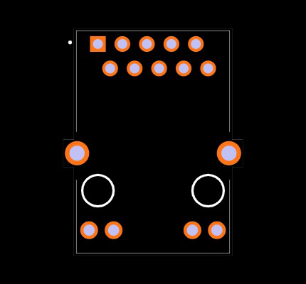 V890-1AX1-A1 Footprint