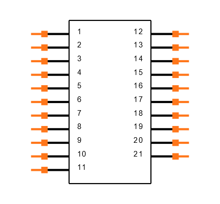 DCCM21SCBRPN Symbol