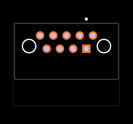 DCCM9PCBRPN Footprint